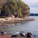 Canoe Hut at Camp Columbia on Thetis Island (Off Vancouver Island)