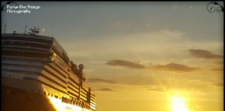 Capturing Beautiful Sunset over Eurodam…