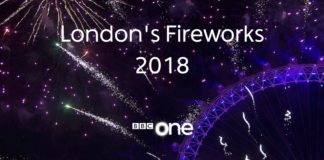 Amazing NYE Fireworks 2018 from London, U.K.